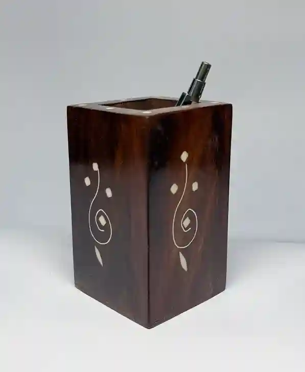 Wooden Pen Holder